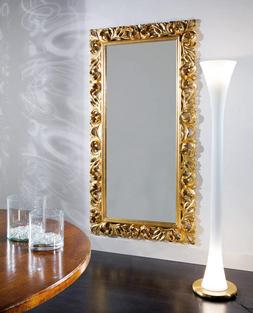 Era Vogue Cornice Barocca Foglia Argento/oro Lacc.nera/bianc