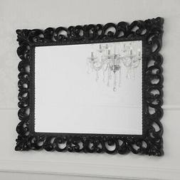 Era Zaafira Stile Barocco Cornice Traforata Nero Laccato Spe