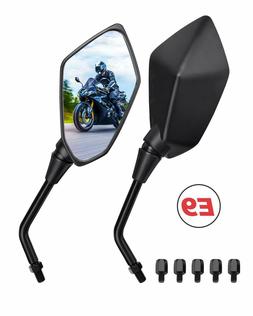 Etti Moto Universali Omologati Specchio Posteriore 8mm 10mm 