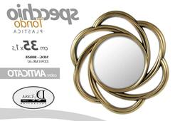 O 35 Cm Anticato Oro Tondo Design Moderno Classico Cornice M