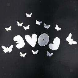 O Acrilico Con Farfalla Adesivi Decorativi Da Parete Fecorat