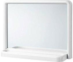 O Bagno Con Mensola Rettangolare 35x46 Cm Cornice Bianca 202