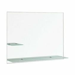 O Bagno Con Mensole Vetro Satinate Rettangolare 80x60 Feridr
