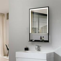 O Bagno Nero Led Touch Antiappannamento 80x50&nbsp;