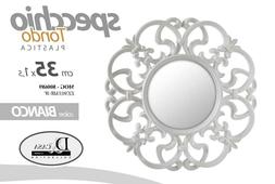 O Chic 35 Cm Bianco Tondo Design Moderno Classico Cornice Mo