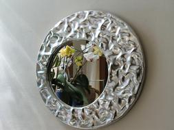 O Circolare Con Cornice In Alluminio Lavorato A Mano Design 