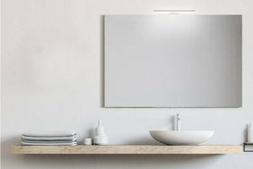 O Con Lampada 45 Cm Rettangolare Senza Cornice Da 100x70 Cm 