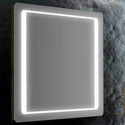 O Da Bagno Angoli Arrotondati Retroilluminato Led 60x80 Cm