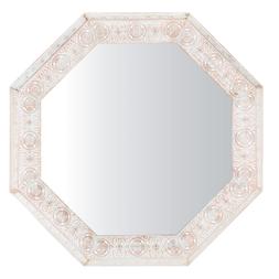 O Da Parete Bianco E Color Rame 84x84 Satara