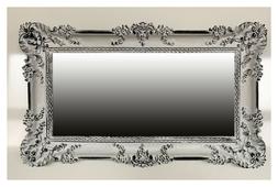 O Da Parete Bianco Nero 96x57 Antico Barocco Shabby Chic In 