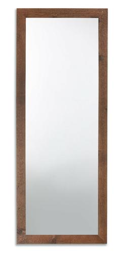 O Da Parete Cornice In Legno Rustico Noce Scuro 56x148 Made 