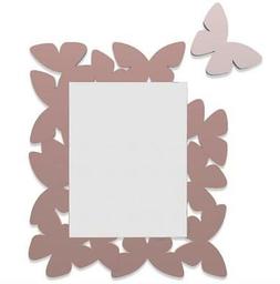 O Da Parete Design Farfalle Legno Rosa Nuvola