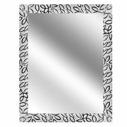 O Da Parete Mirror Eden 64x84 Cm Argento