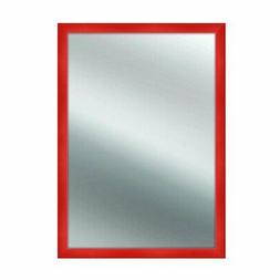 O Da Parete Mirror Rainbow 40x65 Cm Colore Rosso