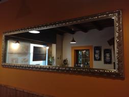 O Da Parete Mt. 1,85 X 0,50 Con Bellissima Cornice Lavorata.