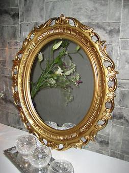 O Da Parete Oro Antico Barocco 58x68 Cm Moderno Ovale Rococo