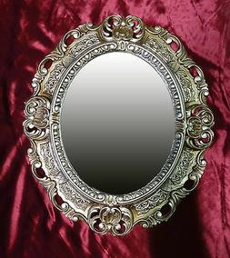 O Da Parete Oro Antico Ovale 45x38 Barocco Repro Vintage Nuo