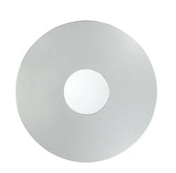 O Da Parete Rotondo Moderno Diam. 60 Finitura Argento Made I