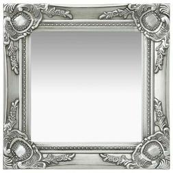 specchio da parete stile barocco 40x40 cm