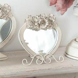 O Da Tavolo Con Supporto Shabby Chic Decoro Floreale Colore 
