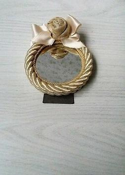 O Da Tavolo In Tessuto Con Rosa 81084