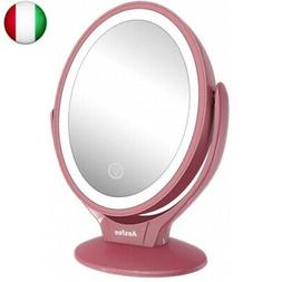O Da Trucco Con Luci Led, Ingrandimento 1x/7x Specchio Cosme