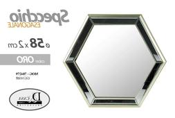O Esagonale 58 Cm Home Specchiera Moderno Mog 784279