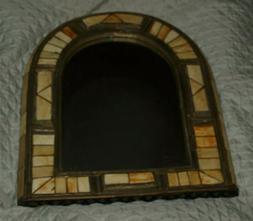 O Etnico Cornice Osso E Rame  Mosaico Arte Orientale Fatto A