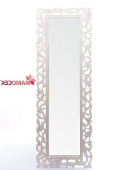 O In Legno Bianco Rettangolo 55x155 Decorazione Casa Bagno I