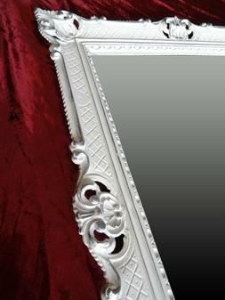 O In Stile Barocco Muro Bianco/argento Dual Antico Rococo 90