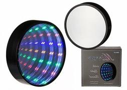 O Nero In Plastica Rotondo Tondo Tunnel Luminoso 18 Led Mult