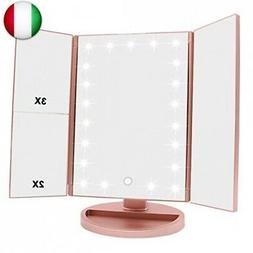 specchio per il trucco con luce 1x