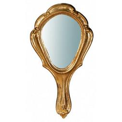 specchio piccolo da tavolo a mano con