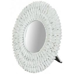 O Piccolo Da Tavolo A Mano Con Manico Specchietto Capelli Pa