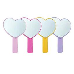 O Portatile Piccolo Compatto A Forma Di Cuore Specchio Porta