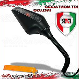O Retrovisore Lato Destro Con Freccia Universale Moto Strada