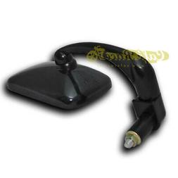 O Retrovisore Rettangolare Bar End Nero Caf&egrave; Racer Vintage 