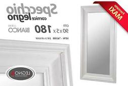 O Rettangolare In Legno Bianco 90*5*180 Cm Casa Negozio Moda