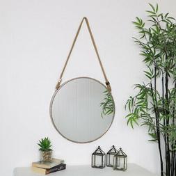 O Rotondo Con Corda Appendiabiti Rustico Industriale Paese N