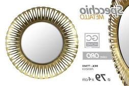 O Tondo In Metallo Decorativo Da Parete 79*4 Cm Colore Oro D