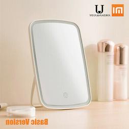 O Trucco Ovale Led Luce Specchio Make Up Illuminato Rotante 
