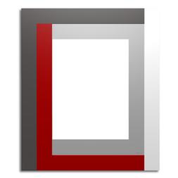 O Da Muro Per Ingresso Geometrico Rosso Rubino Bianco Grig