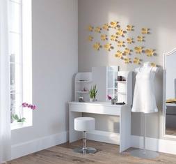 Era Con Cassetto E 4 Mensole E Sgabello Design Elegante
