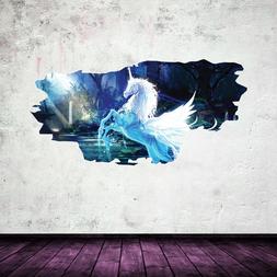 Unicorno Muro Adesivi Parete Decalcomania Camera da Letto Ba