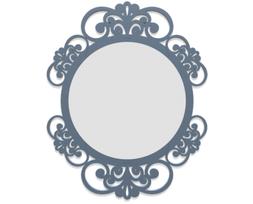 O Decorato Ovale  Parete Cornice Legno Color Carta Da Zucche