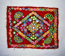 O Sequenza Lavoro Ricamo Toppa Giacca Cuscino